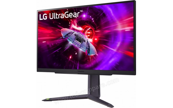 LG 27GR75Q-B - Vue 3/4 droite
