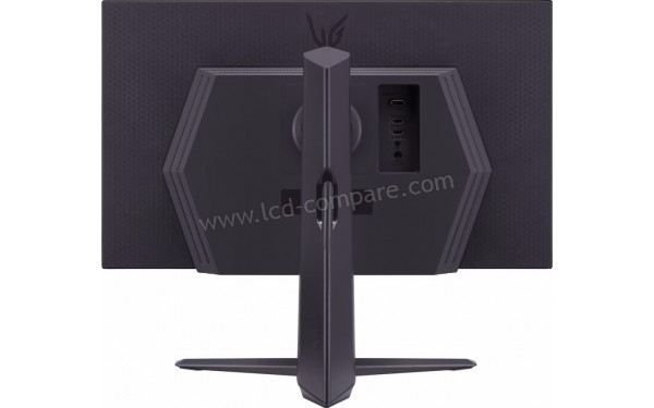 LG 27GR75Q-B - Vue de l'arri&egrave;re