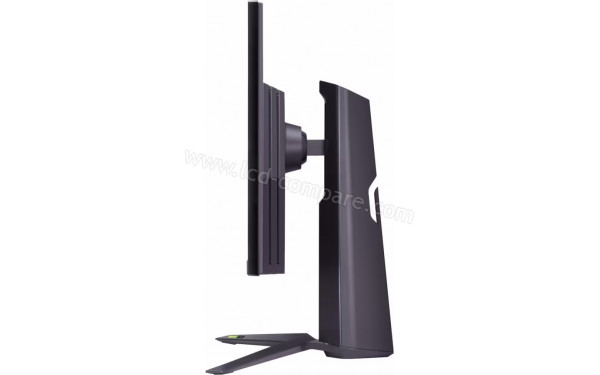 LG 27GR75Q-B - Vue de profil droit
