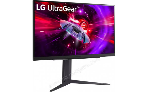 LG 27GR83Q-B - Vue 3/4 gauche