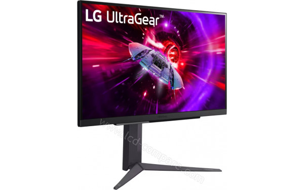 LG 27GR83Q-B - Vue 3/4 gauche