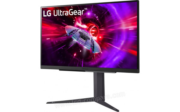 LG 27GR83Q-B - Vue 3/4 droite