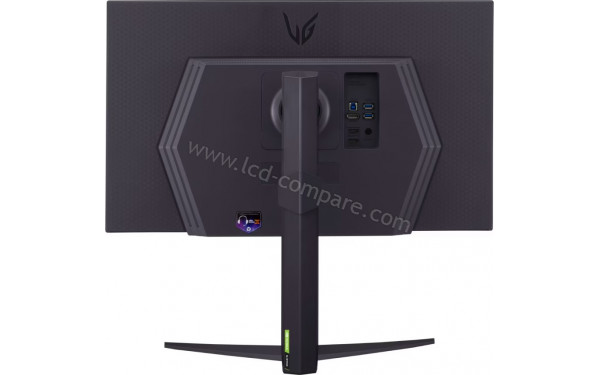 LG 27GR83Q-B - Vue de l'arri&egrave;re