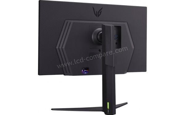 LG 27GR83Q-B - Vue 3/4 arri&egrave;re