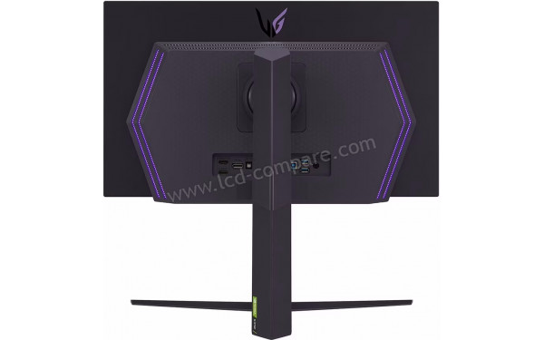 LG 27GR95QE-B.AEK - Vue de l'arri&egrave;re