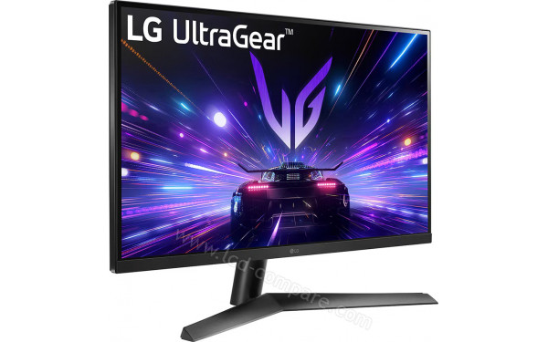 LG 27GS60F-B - Vue 3/4 gauche