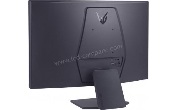 LG 27GS60QN-B - Vue 3/4 arri&egrave;re