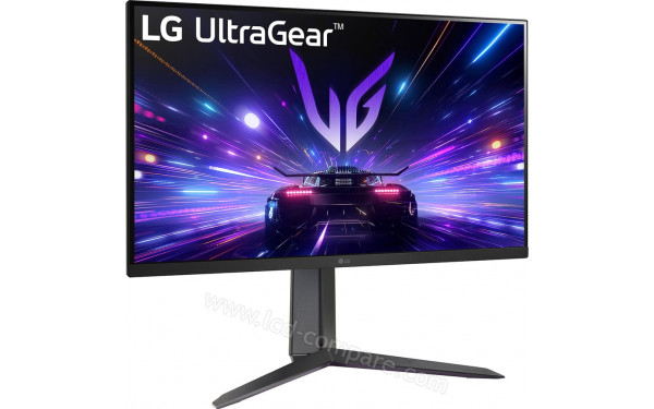 LG 27GS65F-B - Vue 3/4 gauche