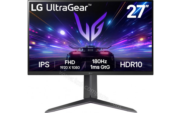 LG 27GS65F-B - Vue de face