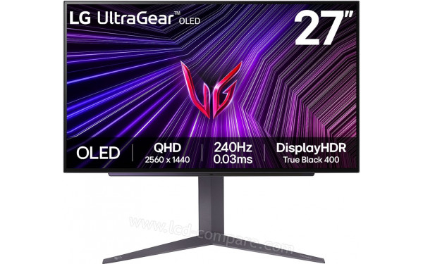 LG 27GS93QE-B - Vue de face