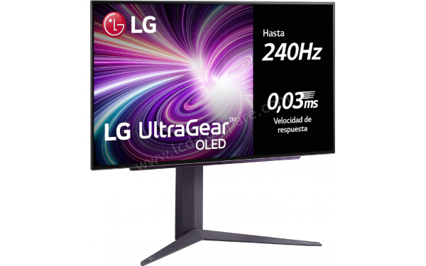 LG 27GS93QE-B - Vue 3/4 gauche