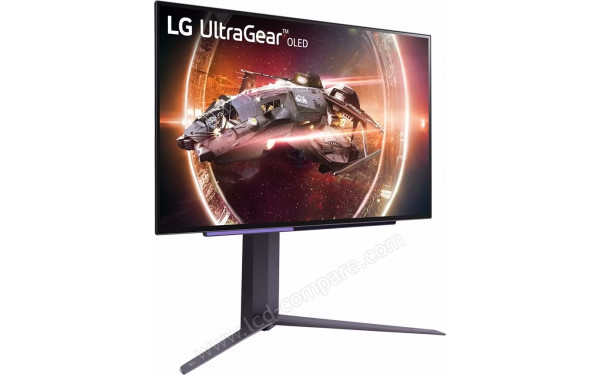 LG 27GS95QX-B - Vue 3/4 gauche
