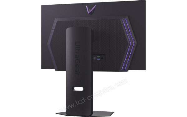 LG 27GX700A-B.AEK - Vue 3/4 arri&egrave;re