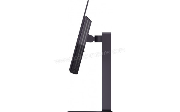 LG 27GX704A-B - Vue de profil bascul&eacute; vers l'arri&egrave;re