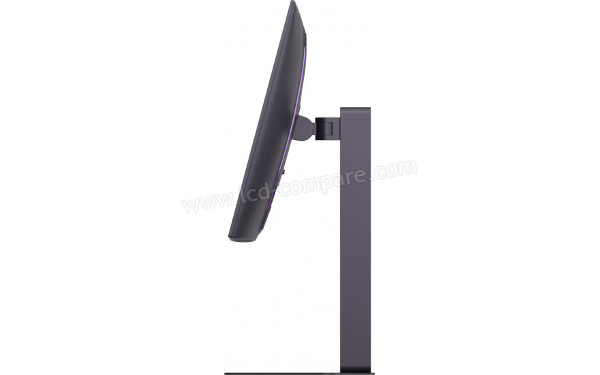 LG 27GX790B-B - Vue de profil bascul&eacute; vers l'arri&egrave;re
