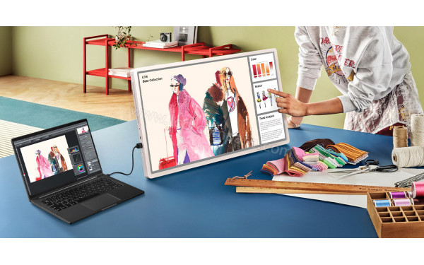 LG StanbyME 2 27LX6TDGA - Mise en situation