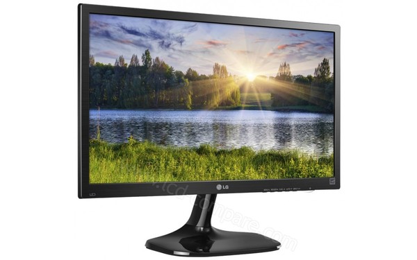 LG 27M47VQ-B - Vue 3/4 gauche