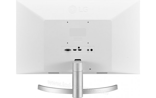 LG 27ML600S-W - Vue de l'arri&egrave;re