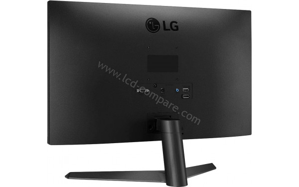 LG 27MP60G-B.AEK - Vue 3/4 arri&egrave;re