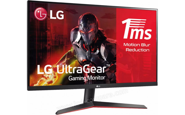 LG 27MP60GP-B - Vue 3/4 gauche