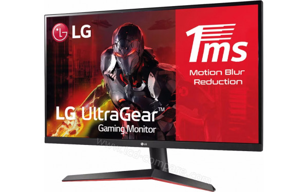 LG 27MP60GP-B - Vue 3/4 droite