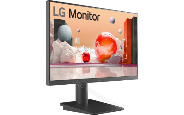 LG 27MS550-B - Vue 3/4 gauche