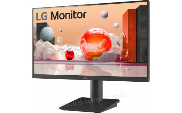 LG 27MS550-B - Vue 3/4 droite