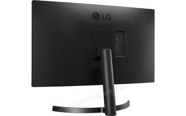 LG 27QN600-B Import EU - Vue 3/4 arri&egrave;re