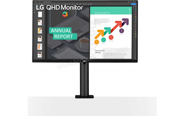 LG 27QN880-B - Vue de face