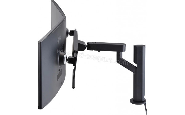 LG 27QP88D-B Import EU - Vue de profil droit