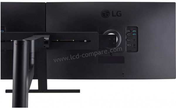 LG 27QP88D-B Import EU - Vue 3/4 arri&egrave;re
