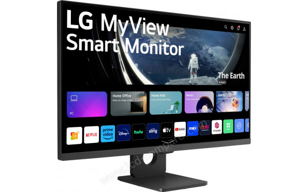 LG 27SR50F-B - Vue 3/4 gauche