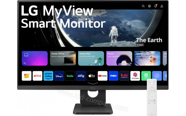 LG 27SR50F-B - Vue de face