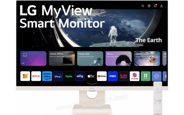 LG 27SR50F-W - Vue de face