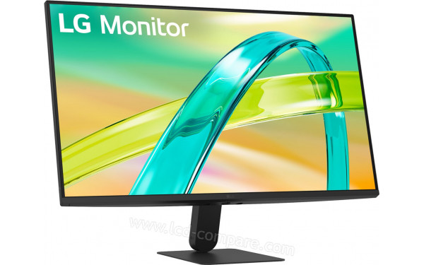 LG 27U411B-B - Vue 3/4 gauche
