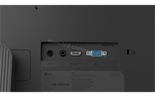 LG 27U411B-B - Connectiques