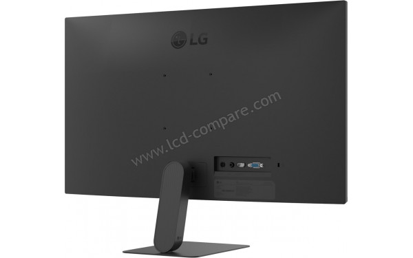 LG 27U411B-B - Vue 3/4 arri&egrave;re