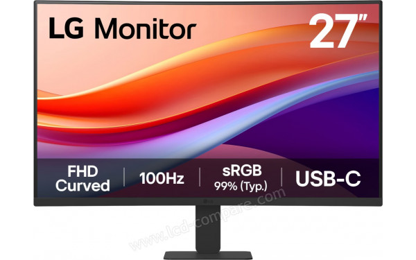LG 27U421A-B - Vue de face