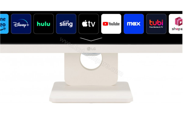 LG 27U511SA-W - Zoom sur la partie basse