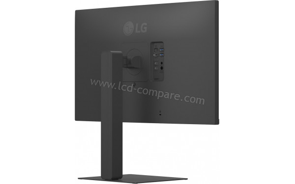 LG 27U730A-B.AEK - Vue 3/4 arri&egrave;re