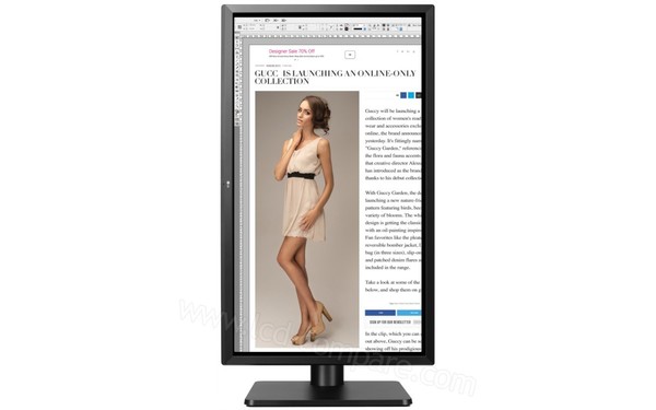 LG 27UD58P-B - Mode portrait