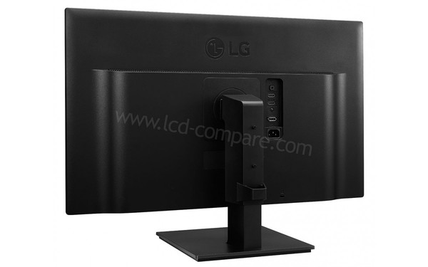 LG 27UD59P-B - Vue 3/4 arri&egrave;re
