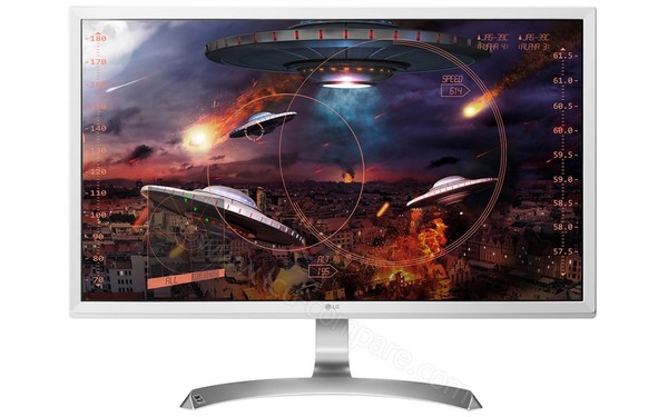 LG 27UD59-W - Vue de face