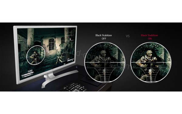 LG 27UD59-W - Black Stabilizer