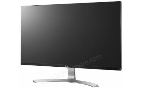 LG 27UD68-W - Vue 3/4 droite