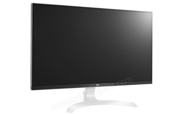 LG 27UD69-W - Vue 3/4 gauche