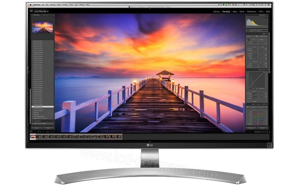 LG 27UD88-W - Vue de face