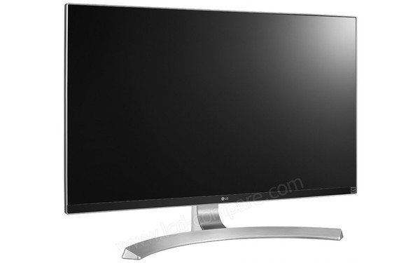 LG 27UD88-W - Vue 3/4 gauche