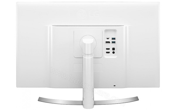 LG 27UD88-W - Vue de l'arri&egrave;re