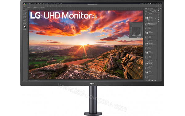 LG 27UK580-B - Vue de face